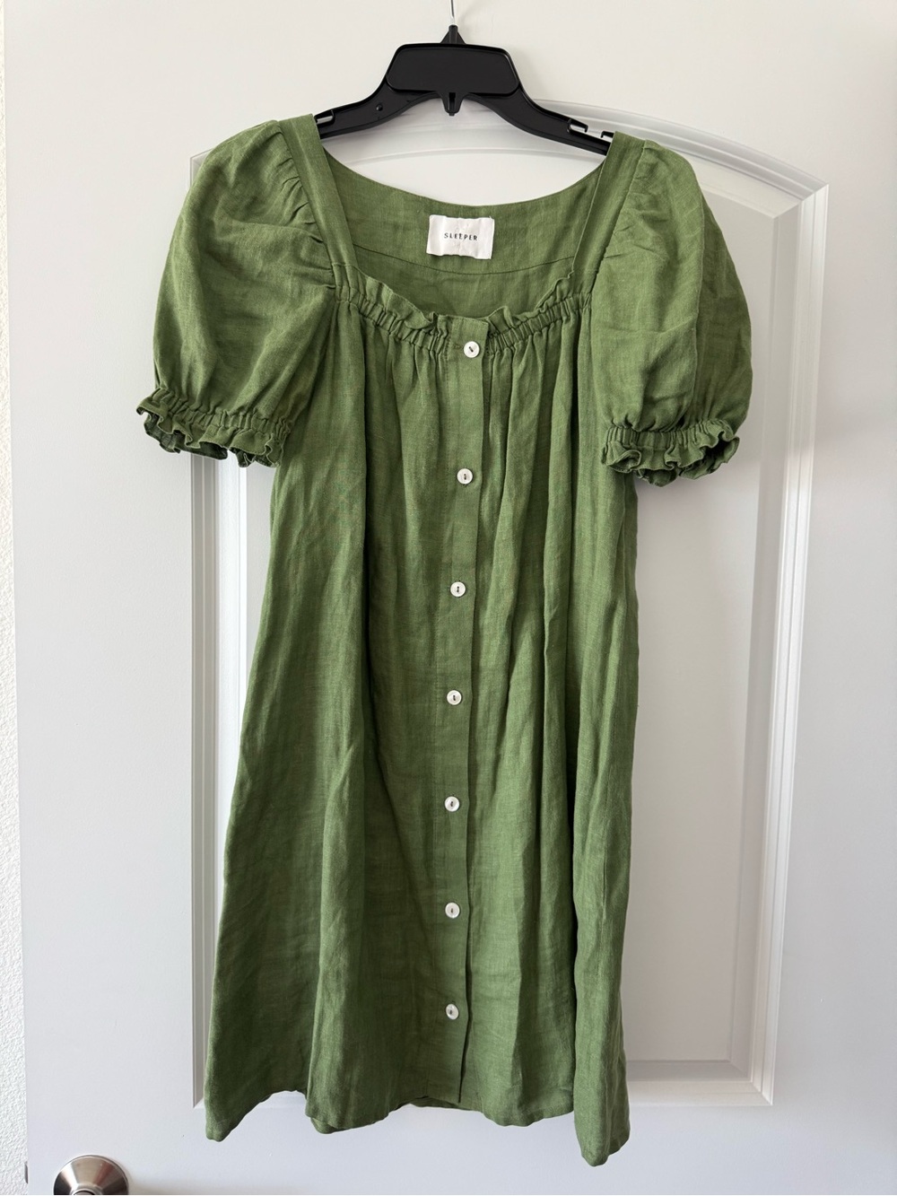 SLEEPER 100% LINEN DRESS SIZE S - Picture 1 of 6